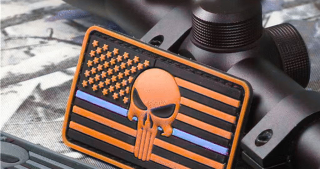 Punisher Skull with American Flag