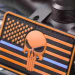 Punisher Skull with American Flag