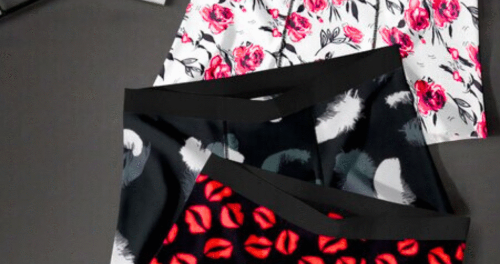 Men Wear Nylon Panties